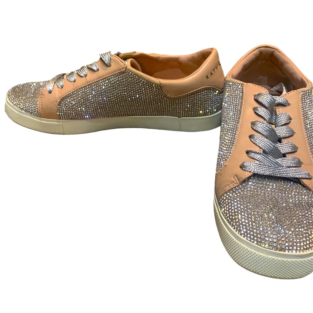 Katy Perry Rhinestone Embellished Sneakers